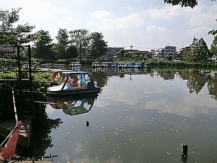 石神井公園 887m