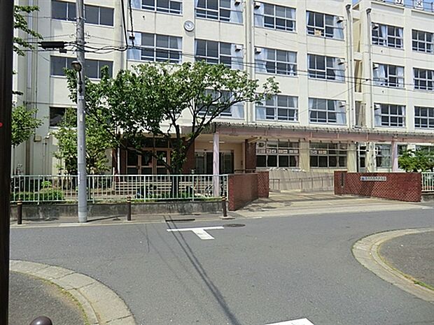 足立区立谷中中学校(約548m)