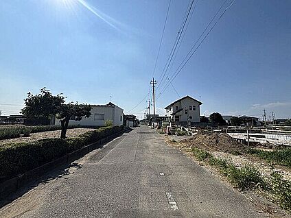 前面道路
