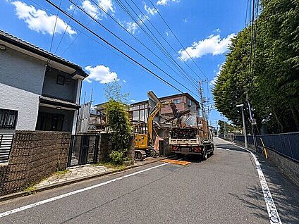 前面道路