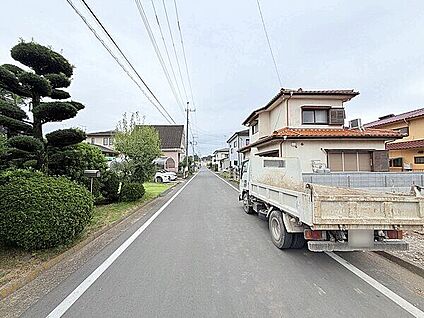 前面道路