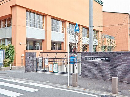 世田谷区立烏山中学校 1208m