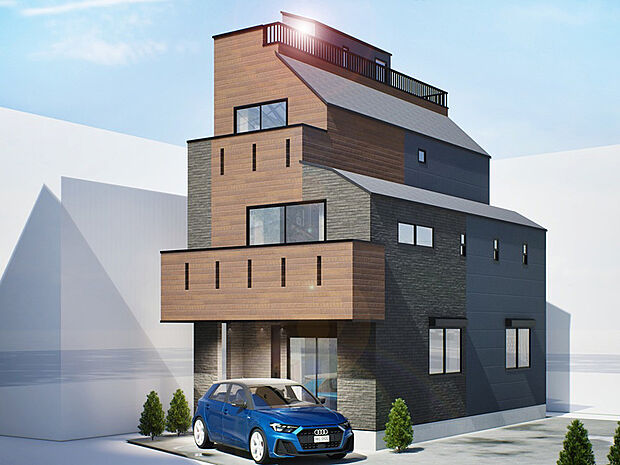 【完成イメージパース】Ｂ号棟