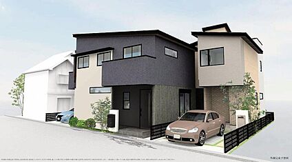 【ワコーレノイエ明石西新町/外観完成予想図】
