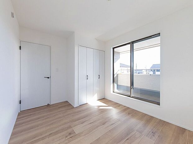 【【No.7】洋室】全居室二面採光・収納付き。