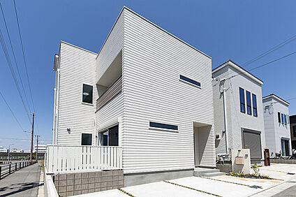 【当社施工例／街並み完成イメージ】