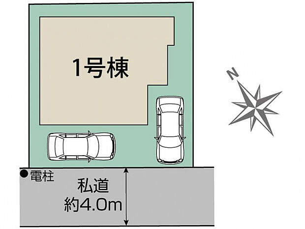 八千代市八千代台南2丁目1棟 区画図