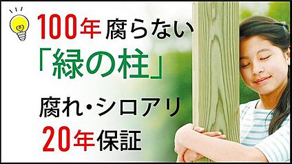 緑の柱