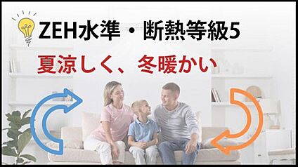 【光熱費を抑えるZEH水準】 