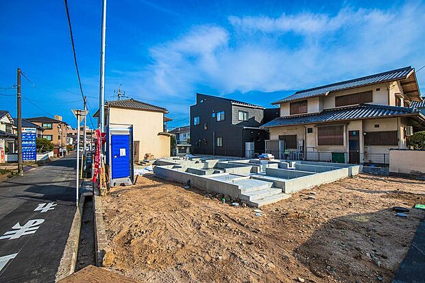 2024年5月末完成予定！阿賀駅徒歩8分の立地に新築一戸建てが2邸誕生！