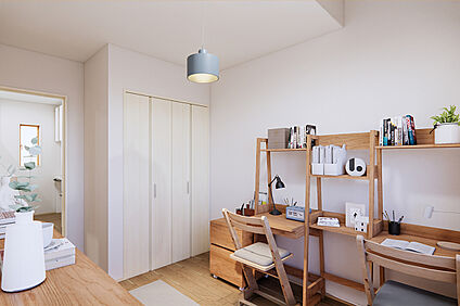 1F居室｜お子様の勉強スペースに。