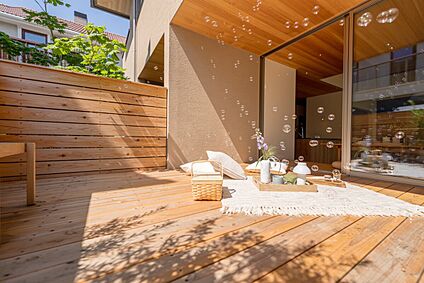 【当社施工事例/ウッドデッキ】