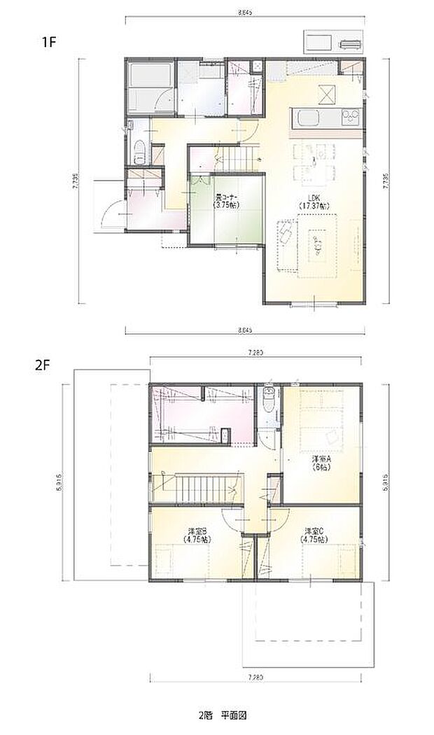 【11号地】間取り図