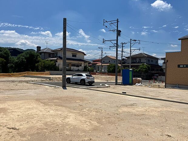 分譲地全体 現地写真(2026円8月撮影)