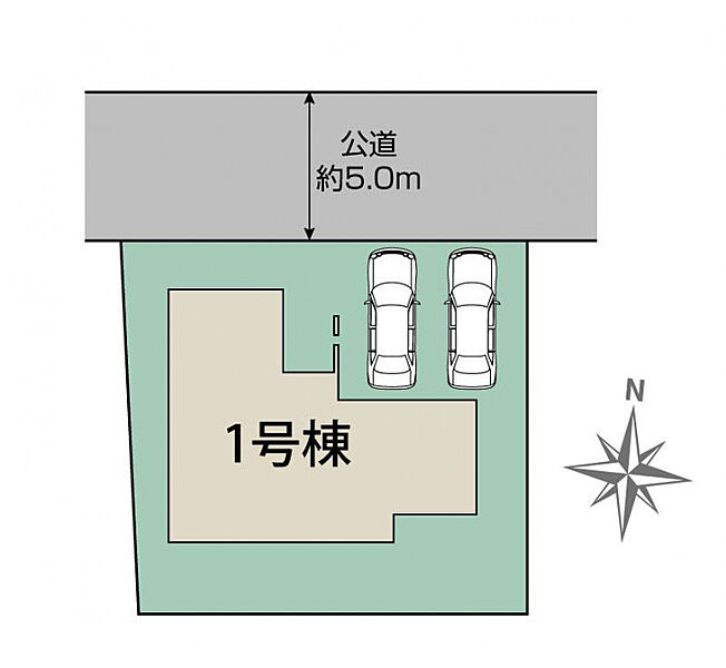 横浜市金沢区富岡西4丁目1棟　区画図