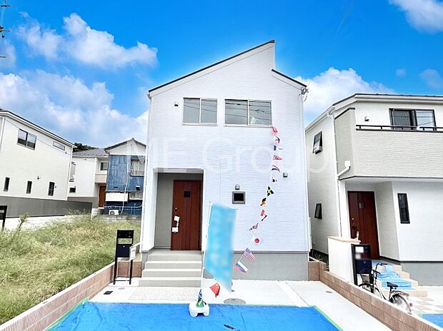 堂々完成!たっぷりの陽光と開放感に包まれる明るい住まい。