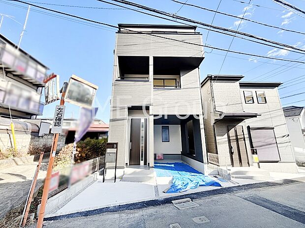 上質感あふれる外観デザイン。魅力の住まいを実現。