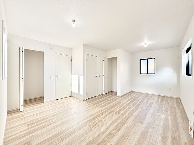 将来は2部屋にすることもできますね。お年頃になったら夢の個室にチェンジ!