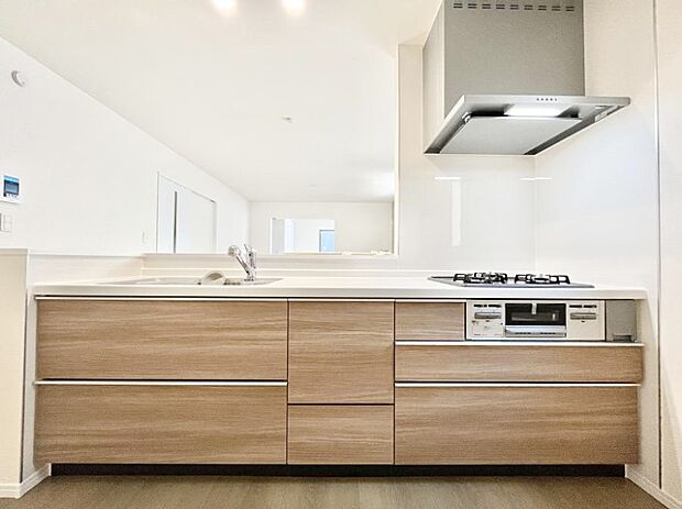 お料理を効率的に、楽しく!システムキッチン