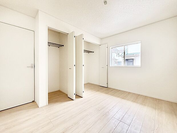 収納が充実しているので、居住スペースを広く使えます。 