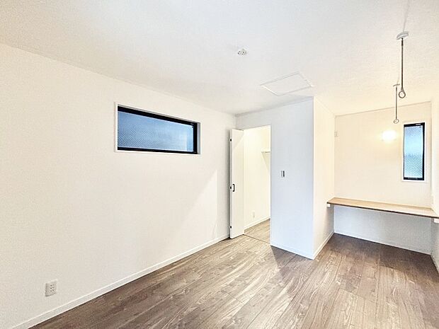 WIC付きのお部屋で充実したプライベート時間を過ごせます。