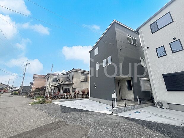 【前面道路含む現地写真】堂々完成!! ここから始まる新生活を応援いたします!