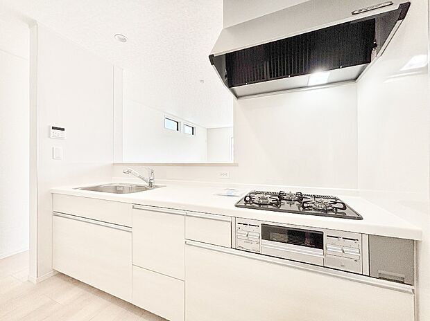 【キッチン】お料理を効率的に、楽しく!システムキッチン