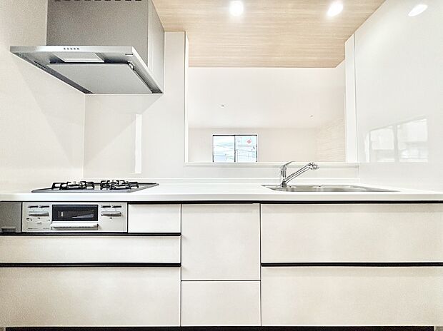 【キッチン】お料理を効率的に、楽しく!システムキッチン