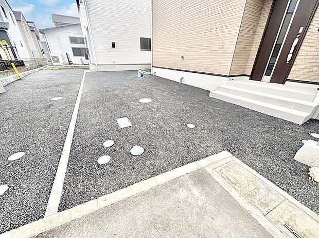 【駐車場】生活に欠かせない駐車スペース。