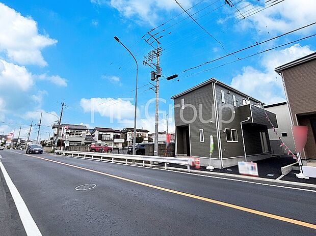 【前面道路含む現地写真】ここから始まる新生活を応援いたします