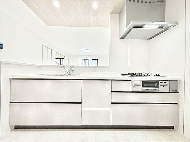 【キッチン】お料理を効率的に、楽しく!システムキッチン