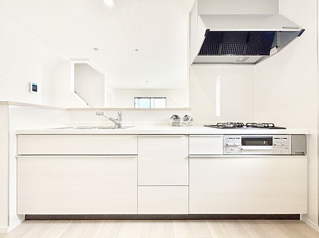 【キッチン】お料理を効率的に、楽しく!システムキッチン