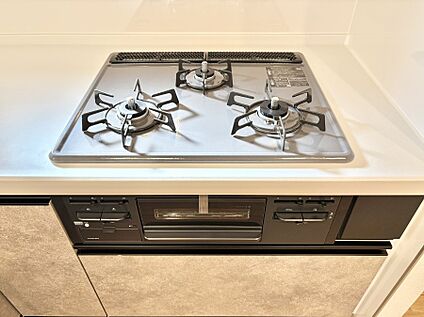 その他設備(3口コンロ)