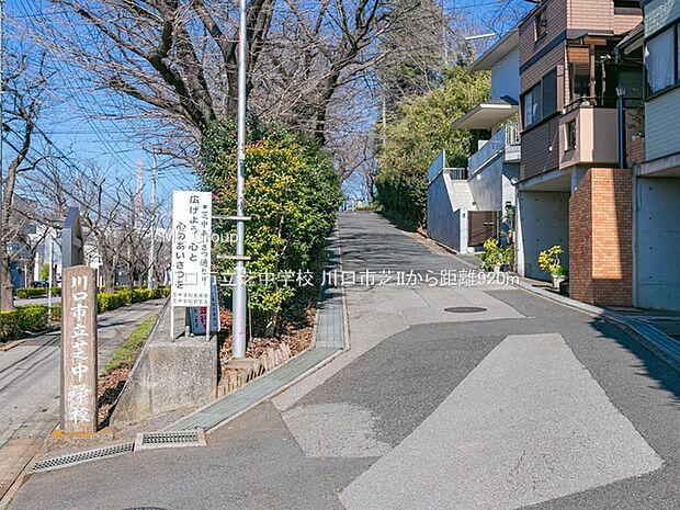川口市立芝中学校(約920m・徒歩12分)