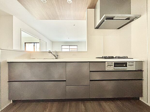 【キッチン】お料理を効率的に、楽しく！システムキッチン  