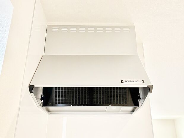 【その他設備(レンジフード)】基本的なお手入れはフィルターのみ！お手入れのしやすさも魅力です。