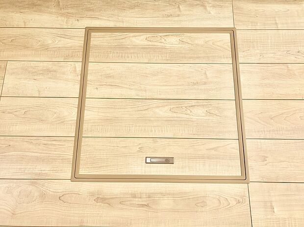 【その他設備(床下収納)】床下収納付き！日用品・非常用品の収納にも大活躍。