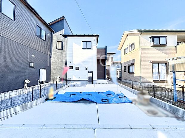 【現地外観写真】3LDK＋収納スペース充実！快適でゆとりある生活を楽しめます