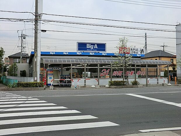 ビッグ・エー川口安行店（約300m）