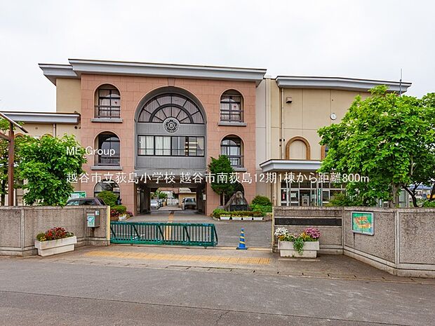 越谷市立荻島小学校（約800m）