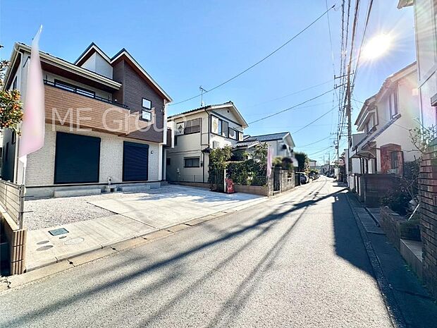 【前面道路含む現地写真】ここから始まる新生活を応援いたします