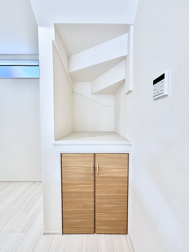 【その他設備(カウンター収納)】あると便利なキッチンカウンター収納。