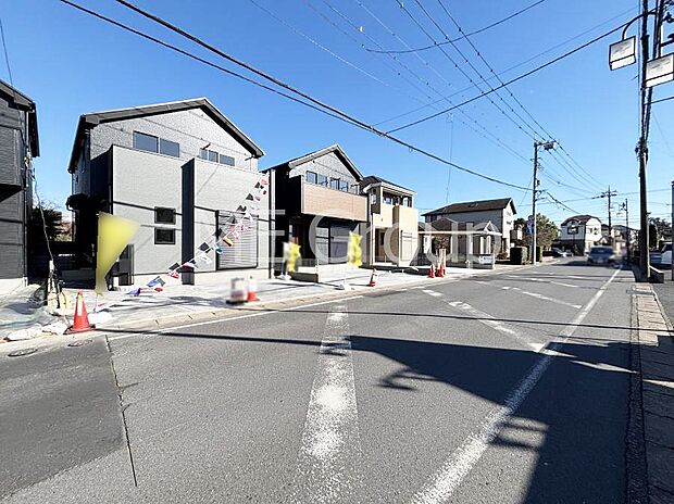 【前面道路含む現地写真】ここから始まる新生活を応援いたします