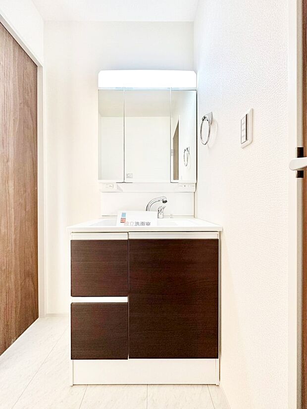 【洗面台・洗面所】収納力と機能性に優れた洗面化粧台