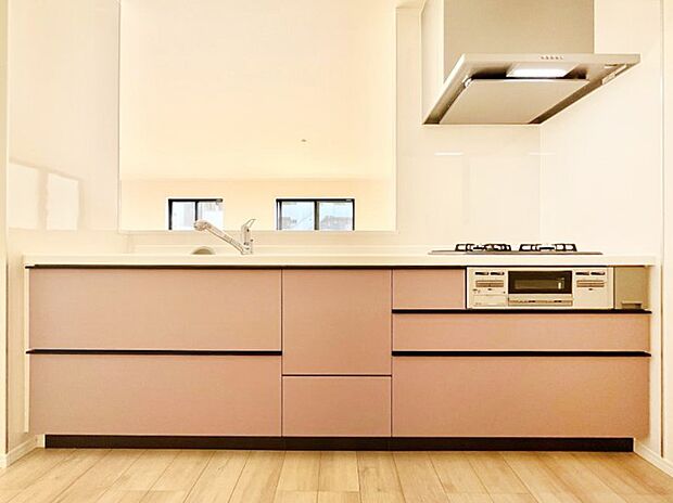 【キッチン】お料理を効率的に、楽しく!システムキッチン