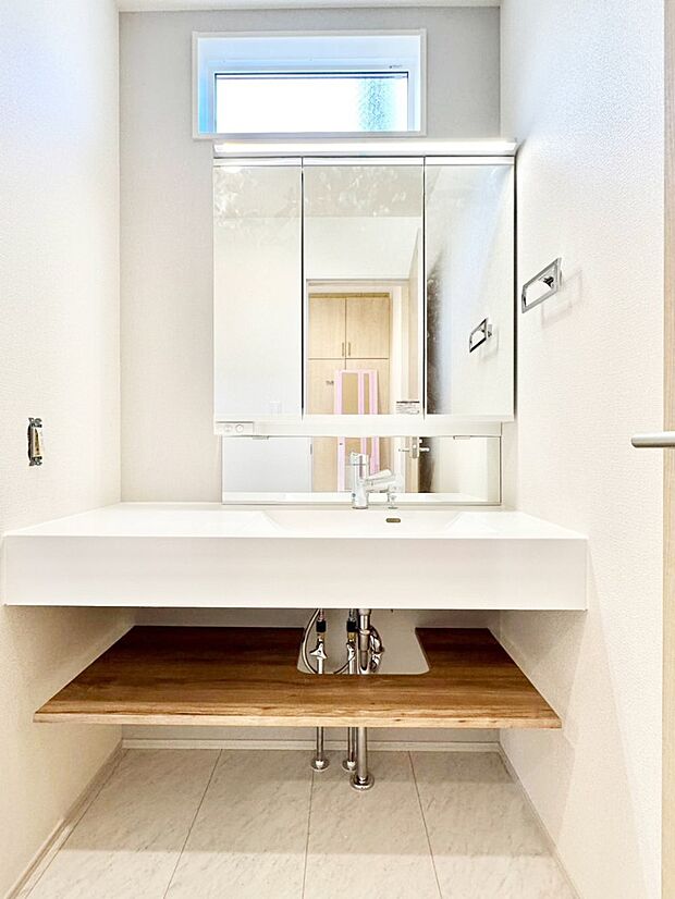 【洗面台・洗面所】機能性に優れた洗面化粧台