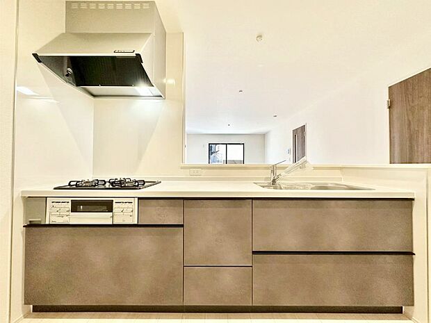 【キッチン】お料理を効率的に、楽しく!システムキッチン