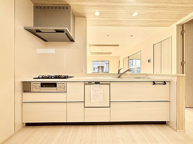 【キッチン】お料理を効率的に、楽しく！システムキッチン  
