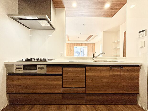 【キッチン】お料理を効率的に、楽しく!システムキッチン