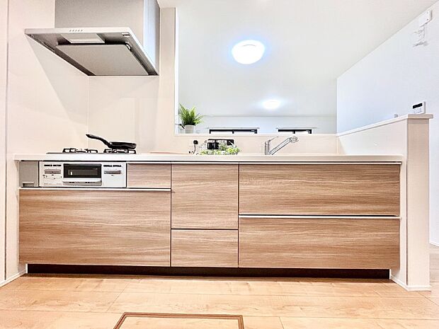 【キッチン】お料理を効率的に、楽しく！システムキッチン  